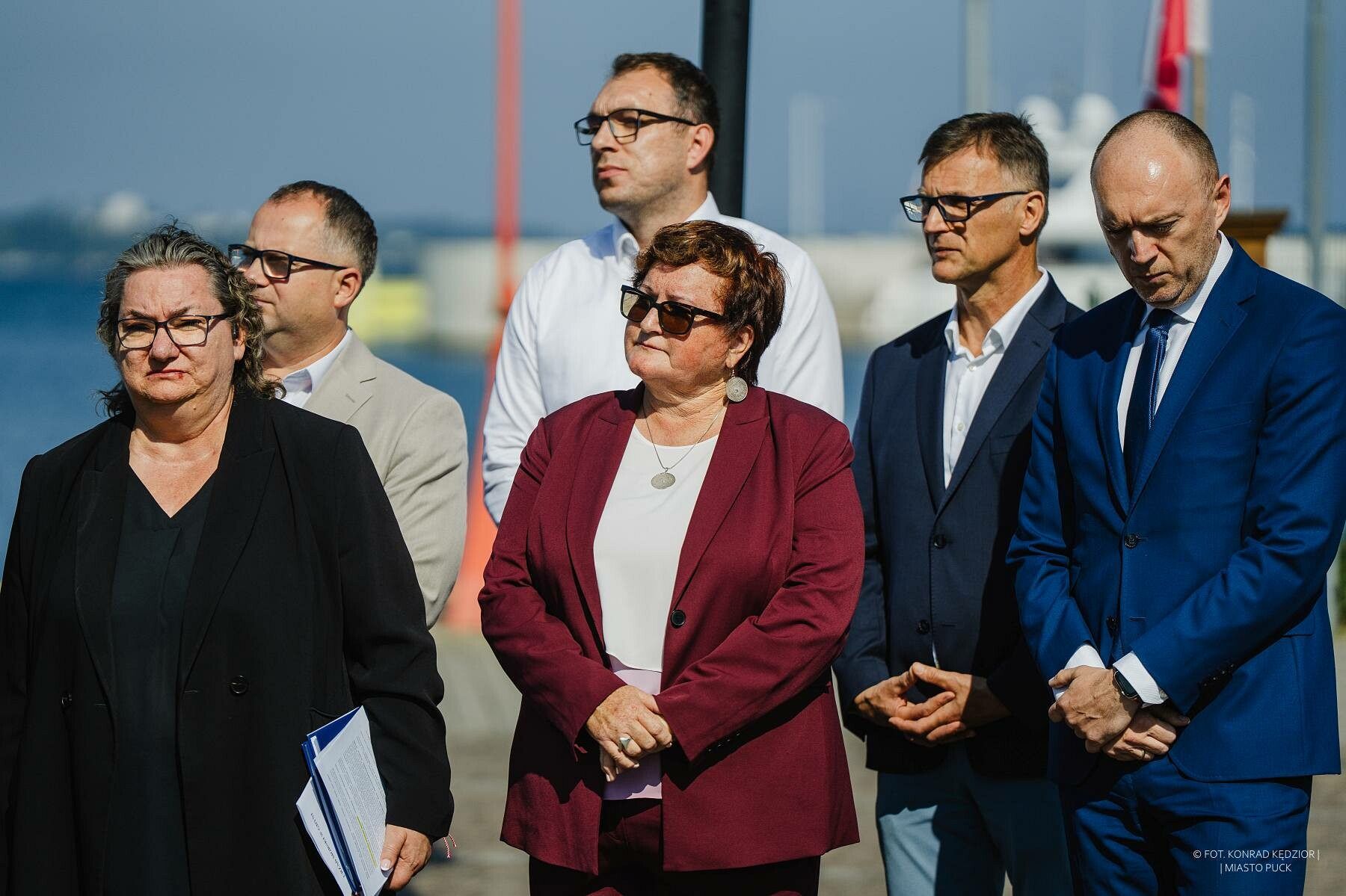 Nowy falochron dla puckiego portu. Podpisano umowę, dzięki której port będzie bezpieczniejszy i bardziej funkcjonalny.