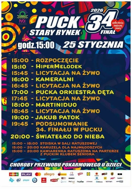 34 Finał WOŚP w Pucku!