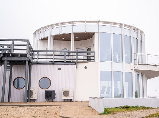 odbiór techniczny tzw. okrąglaka czyli nowej restauracji