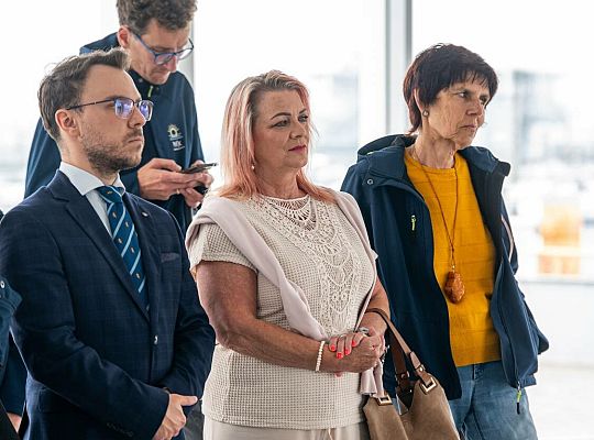 odbiór techniczny tzw. okrąglaka czyli nowej restauracji