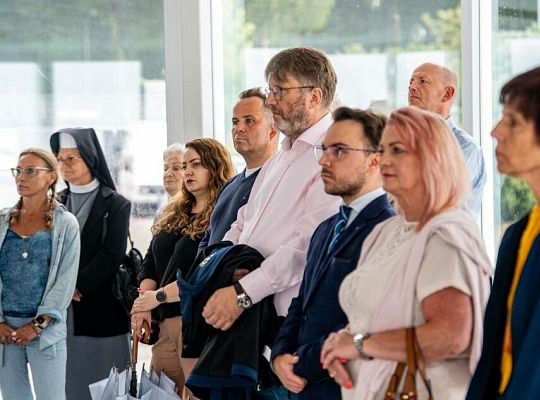odbiór techniczny tzw. okrąglaka czyli nowej restauracji