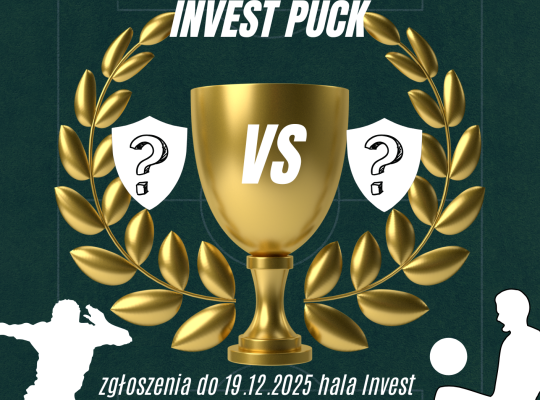 Halowy Turniej Piłki Nożnej o Puchar Prezesa Invest Puck 2025/2026
