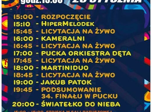 34 Finał WOŚP w Pucku!