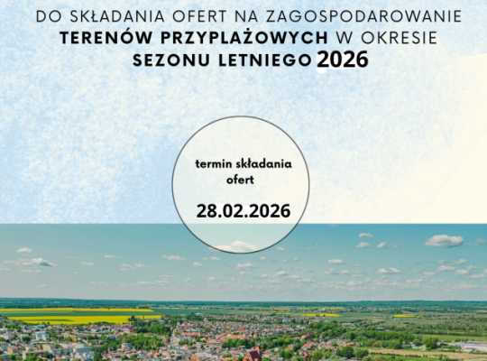 INVEST PUCK SP. Z O.O. ZAPRASZA DO SKŁADANIA OFERT NA ZAGOSPODAROWANIE TERENÓW PRZYPLAŻOWYCH