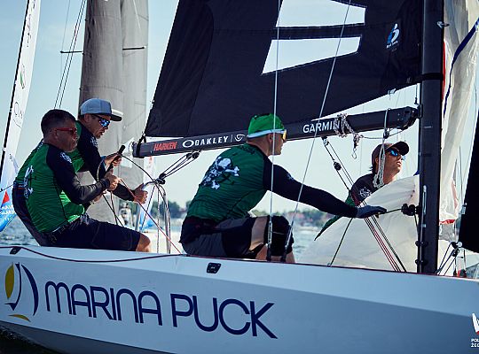HRM Racing wygrywa drugą rundę żeglarskiej Ekstraklasy w Pucku