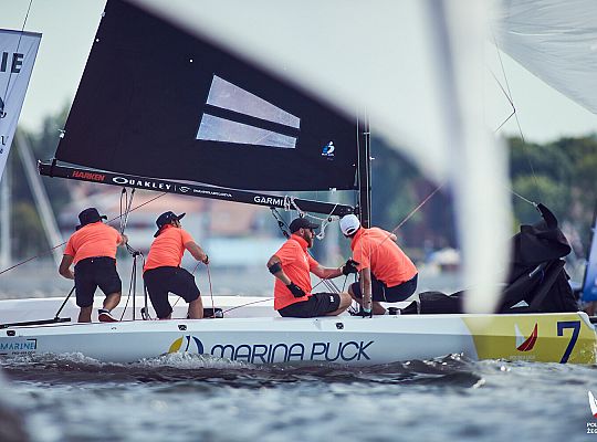 HRM Racing wygrywa drugą rundę żeglarskiej Ekstraklasy w Pucku