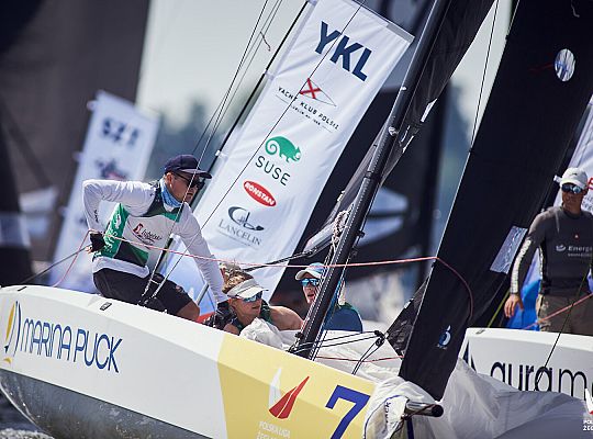 HRM Racing wygrywa drugą rundę żeglarskiej Ekstraklasy w Pucku
