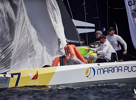 HRM Racing wygrywa drugą rundę żeglarskiej Ekstraklasy w Pucku